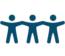 people holding hands icon