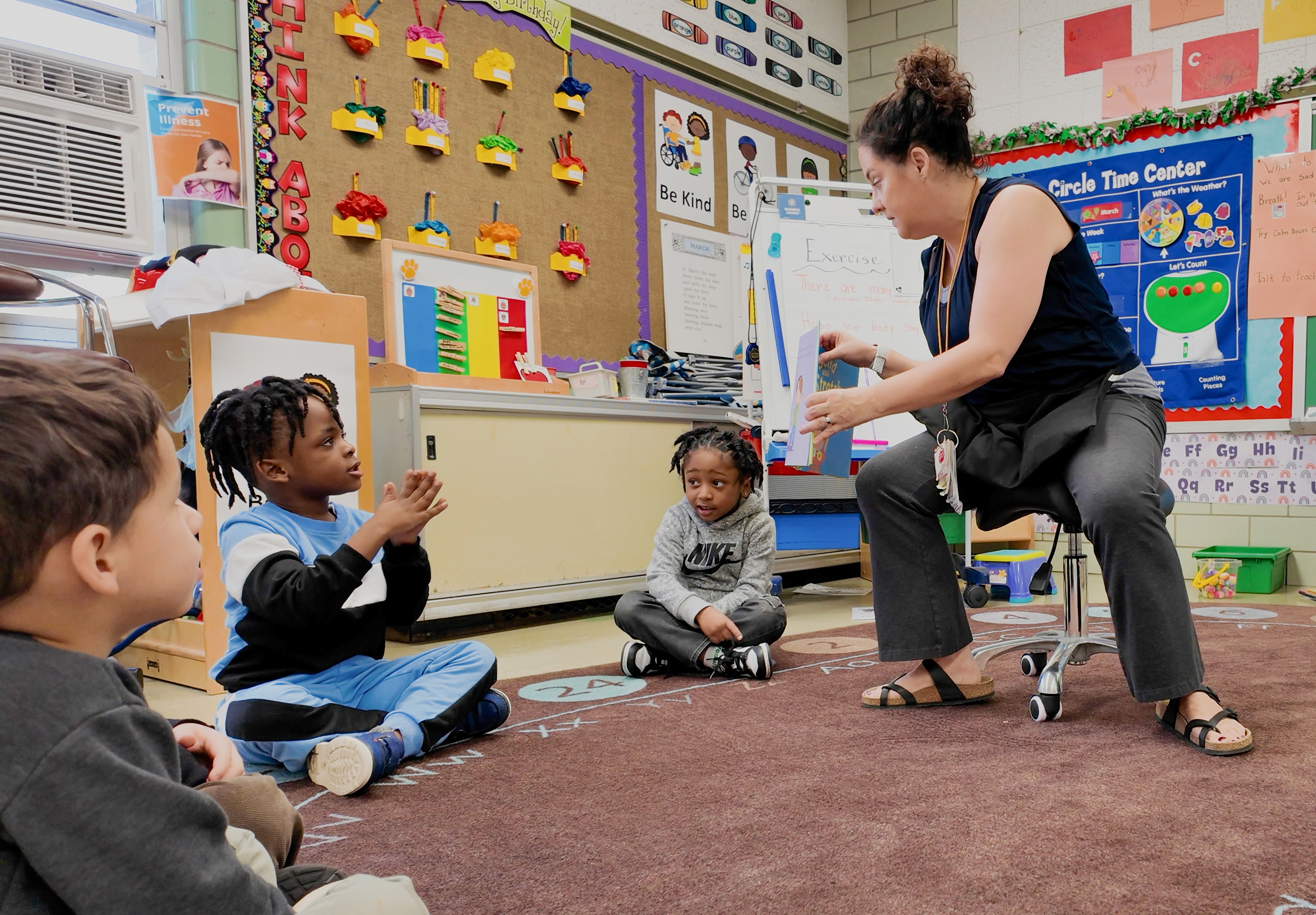 PreK classroom at Akron Public Schools