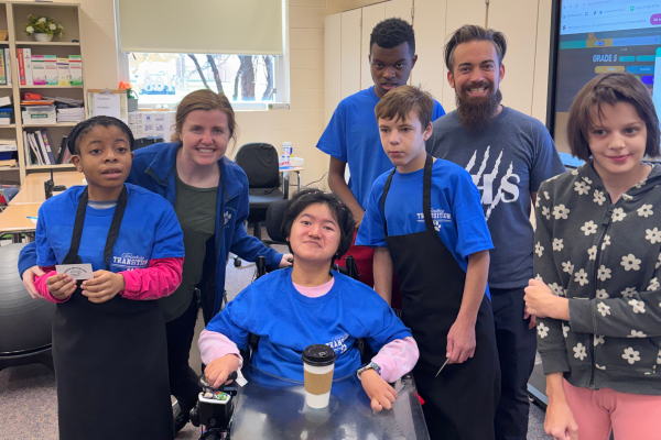 BAC students and staff leads, Twinsburg High School