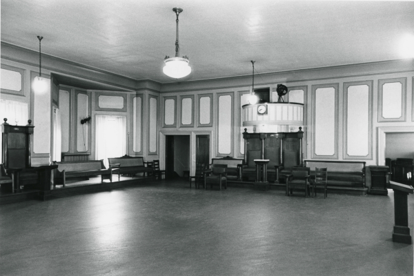 AJH Ballroom - Facing North - 1975 (from NHR application)