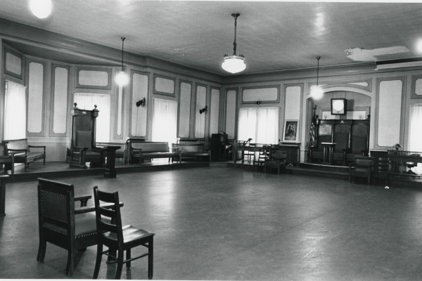 AJH Ballroom - Facing South - 1975 (from NHR application)
