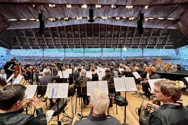 Akron Symphony at Blossom Music Center; Photo by: Paul Jarrett