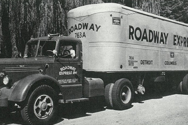 Roadway Express truck