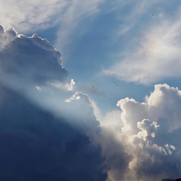 sky with clouds