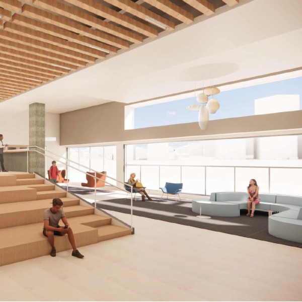 Renderings of the Polsky / Knight Creative project