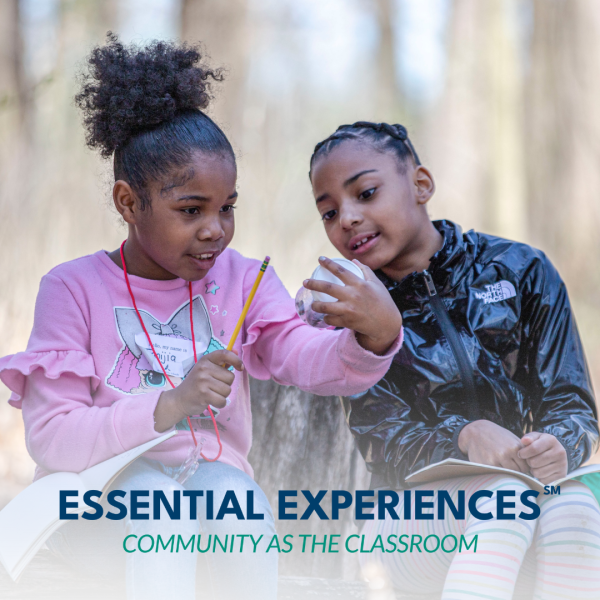 Students at the Cuyahoga Valley Environmental Education Center. Photo by Anthony Boarman