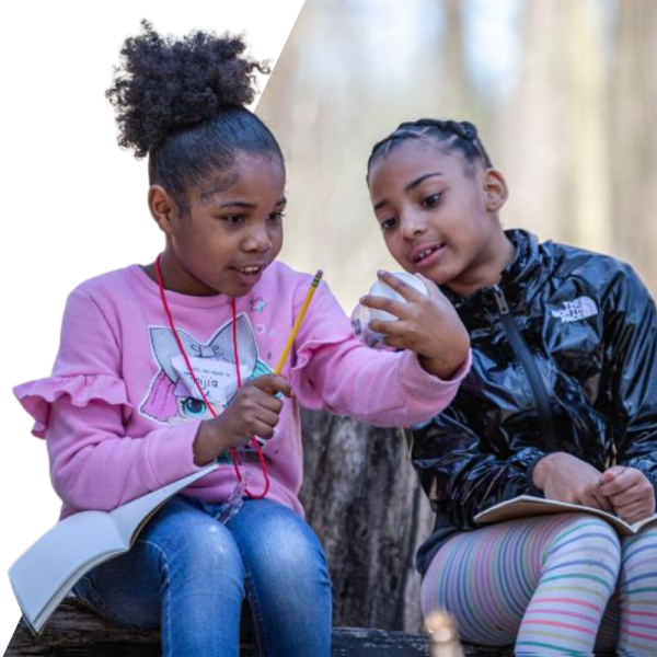 Students at the Cuyahoga Valley Environmental Education Center. Photo by Anthony Boarman
