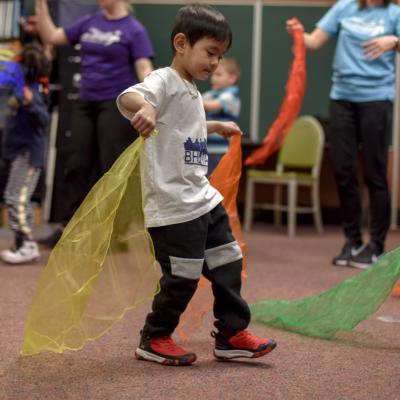 child dancing