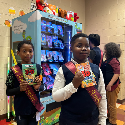 Crouse CLC Book Vending Machine
